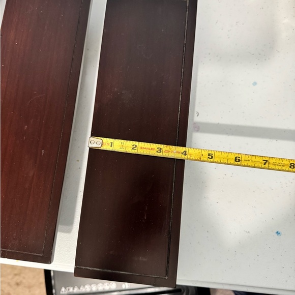 Dark Wood Shelves - Picture 9 of 10